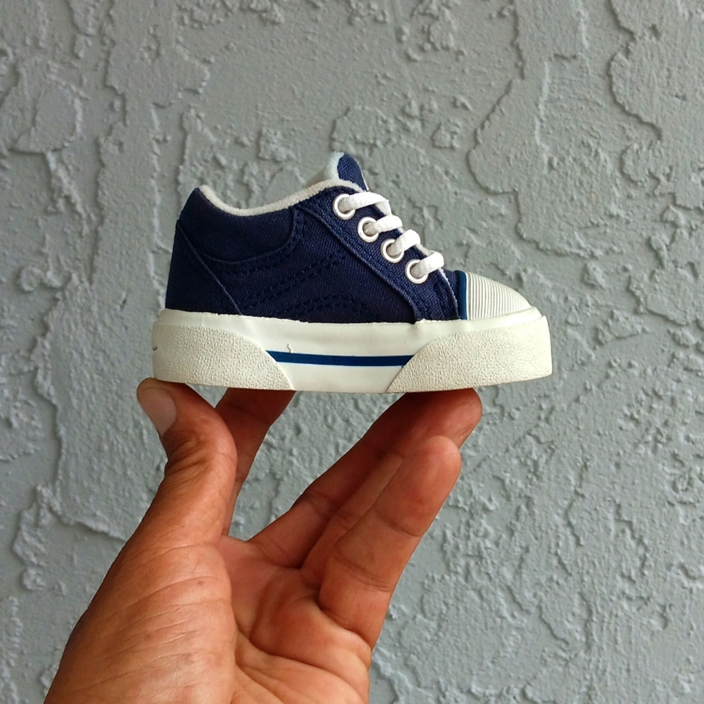 Rare Vintage 90s Nike Baby Hermosa Canvas Size 2C #850154-411 Shoes - Picture 7 of 17